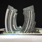 DAR GLOBAL Architectural Modeller City 1/100 Pagani Apartments OEM