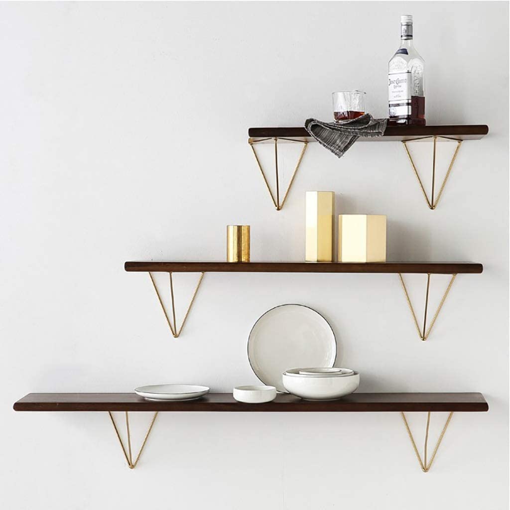 Triangle Wall Mounted Shelf Support for Carbon Steel Hairpin Shelf Bracket in White