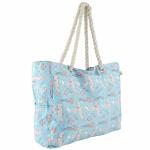 Medium Polyester Beach Bag Tote Portable Travel Extra Large Lightweight