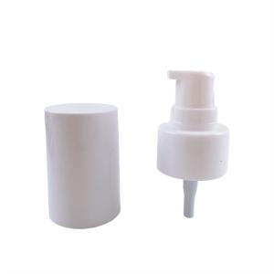 Quality Cream Dispenser 28/415 Plastic Treatment Pump Ribbed Closure For Cosmetic wholesale