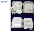 Outdoor IP65 12C Fiber Optic Wall Box With 1x8 PLC Splitter
