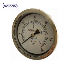 Quality 100mm axial oil anti-vibration pressure manometer wholesale
