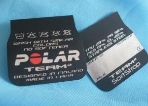 Quality Eco - Friendly Fabric Clothing Screen Printing Label Matt / Shinny Surface wholesale