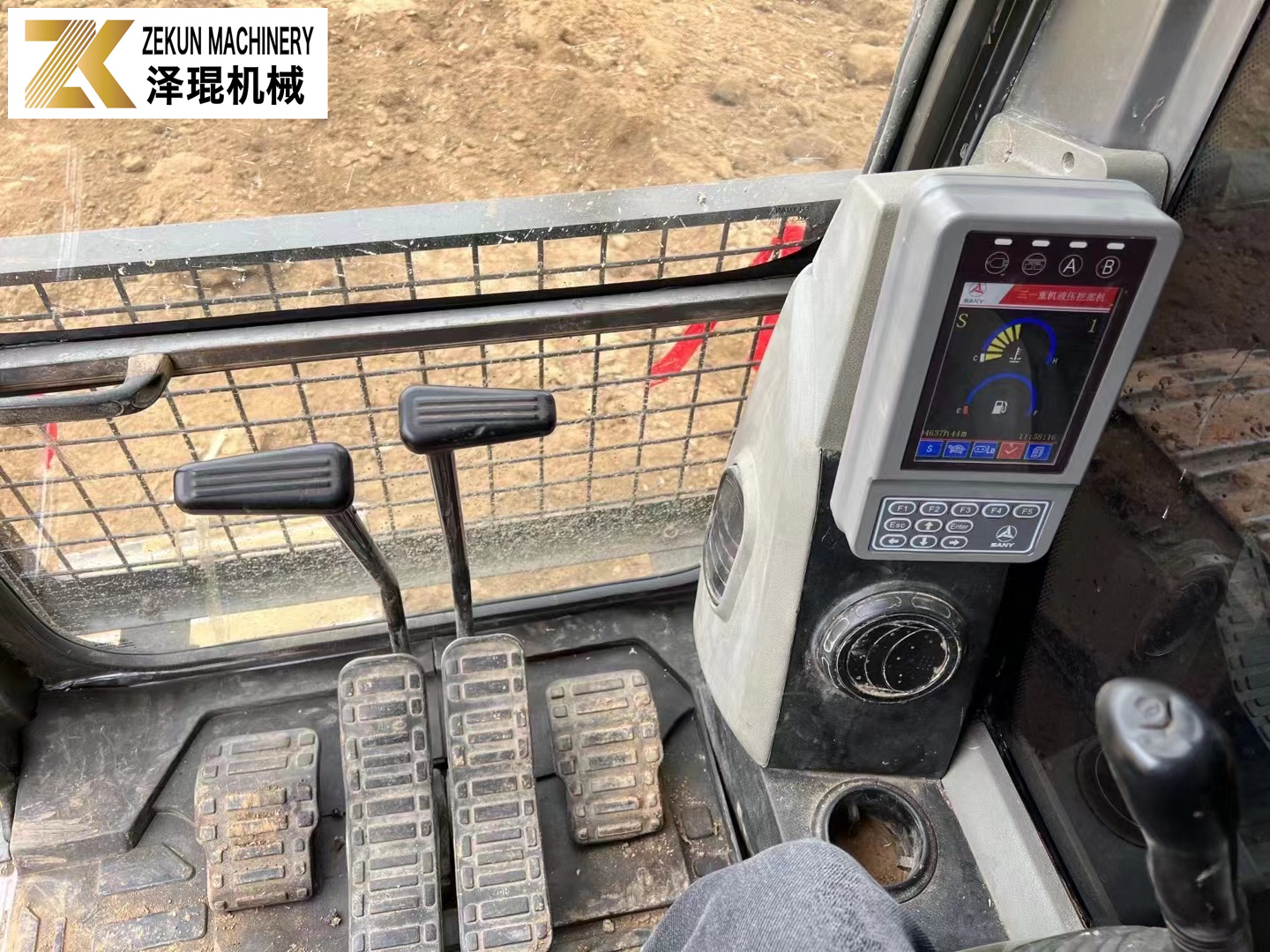 21500 KG Midsize Sany SY215C Crawler Excavator Construction Machinery