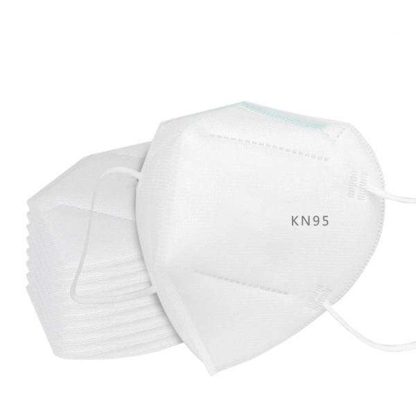 Non Woven Fabric KN95 Face Mask , Dustproof Anti Fog And Breathable Filtration