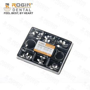 Quality Stainless Steel Dental Matrix System , Six Size Sectional Contoured Matrices in Bulk wholesale