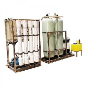 Quality 800LPH Salt Water Treatment System ISO9001 380V / 50Hz 8.5KW wholesale