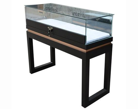 Cheap Lockable Glass Display Cabinet / Floor Standing Glass Display Cabinets for sale