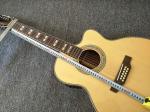 12 Strings Acoustic Guitar / guitar natural AAA Solid Spruce Body 43 inch Guitar