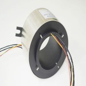 Quality Large Inner Bore 120mm Industrial Slip Ring Stainless Steel Housing wholesale