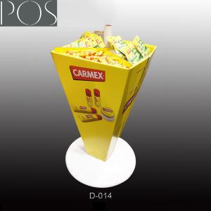 Quality dumpbin unit display stand for snacks wholesale