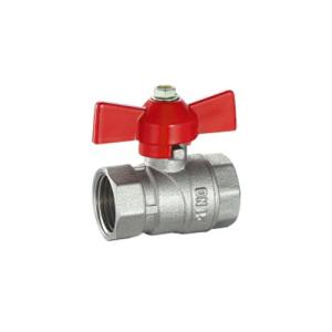 Quality Forged ANSI SS Brass Threaded Ball Valve With Virgin Ptfe Seat And Blow Out Proof Stem wholesale