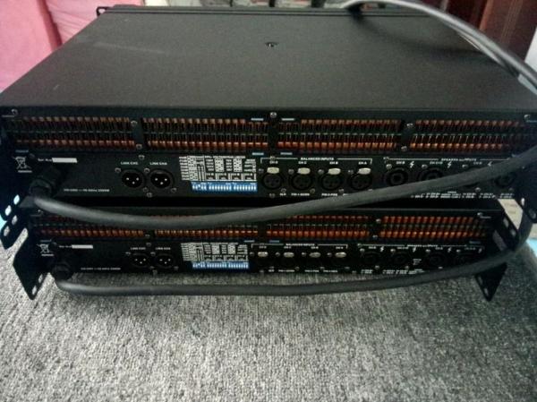 High End Stereo Power Amplifier Lightweight For Sound System Rental