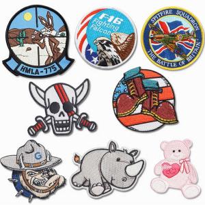 Quality Bag Hat Cute Animal Patches , 3.5'' Self Adhesive Patches For Clothing wholesale