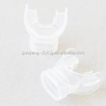 Customized Scuba Diving Accessories Clear Black Silicone Mouthpieces
