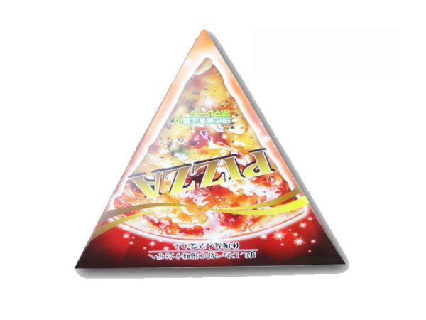 Triangle Pizza Box Printing Supplier Custom Logo Printed Corrugated Material