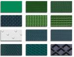Heavy Duty Industrial PVC Conveyor Belt Round Dot / Rough Top Surface