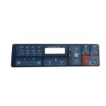 E312B E320B Excavator AC Panel Button Sticker Plastic Material