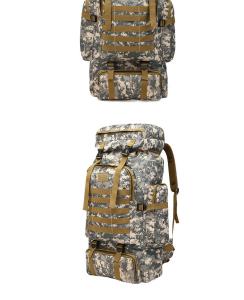 Quality Outdoor Beach Hiking Camping 80L Backpack for Traveling 600D Polyester Material wholesale
