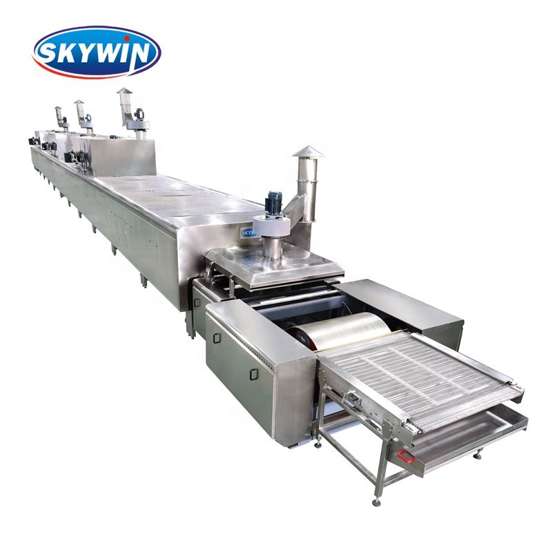 High Productivity Hello Panda Chocolate Injection Biscuit Production Line