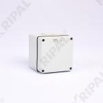 PC IP65 industrial Junction Box Industrial Grey Shock Proof M25