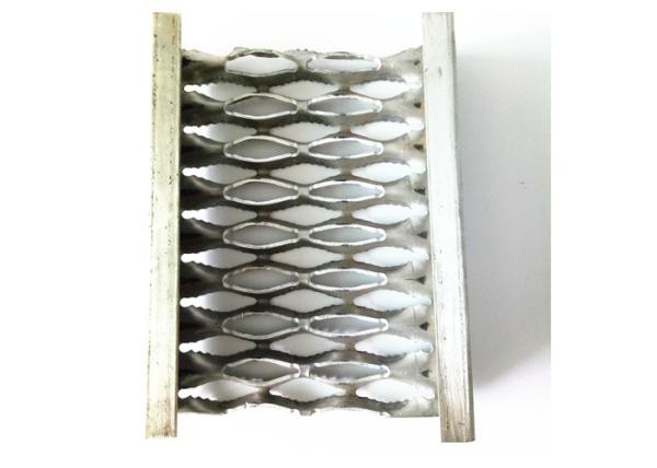 Cheap 3 Holes 13-3/4" Width Perforated Grip Strut Stair Treads For Walkway Platform for sale