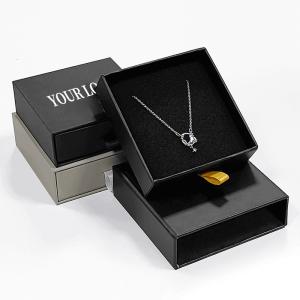 Quality Rigid Cardboard Display Box Jewelry Packaging Box For Necklace Earrings wholesale