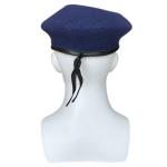 2 Eyelets Wool Beret Flat Top Painter Hat for All-Season and Environment Outdoor
