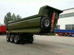 Construction Machinery Semi Tipper Trailer Hydraulic Tipping Trailers