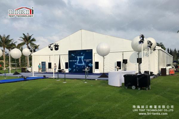 5000 People Aluminum Large Outdoor Tents for Sale , 50x100m Large Event Tent for