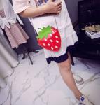 Japan and South Korea cartoon cute transparent strawberry summer fruit