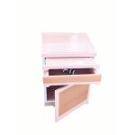 ABS material steel column bedside table two colors hospital dedicated