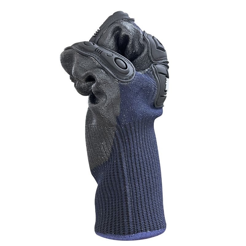Anti Slip Half Finger Glove for Outdoor Climbing about 0.2kg/pair PU/Nylon/Fiber Material