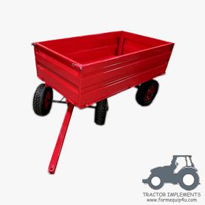 Quality 4WCART- 4Wheel 17cubic. Utility Cart Trailers; Doule Axle Atv Trailer; Trailer For Garden Transport;Farm Machinery wholesale