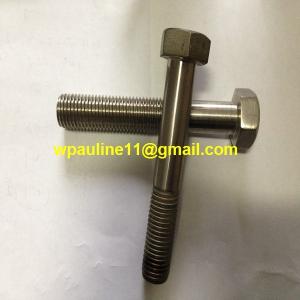Quality SS316 hex head bolt DIN933 DIN931 in stock wholesale