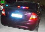 Single Red Color Car LED Sign Display With Meanwell Power Supply , High