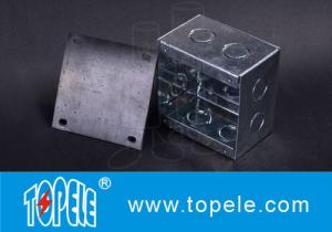 Quality Steel Square Junction Box , Electrical Boxes And Covers For Lighting Fixtures wholesale
