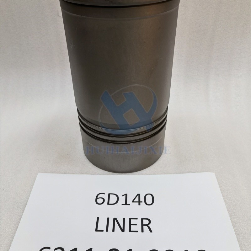 Excavator Spare Parts Cylinder Sleeve Liner 6211-21-2210 for Komatsu Engine 6D140