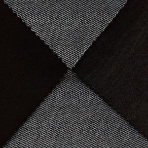 Quality black stretch terry knit fabric for denim jeans wholesale