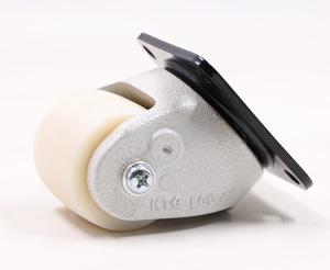 Quality Industrial Top Plate Locking 60mm Polyurethane Swivel Casters wheels 540kg wholesale