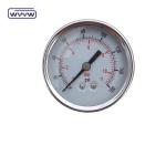 Center Back 2.5" Dry Stainless Steel Series Pressure Gauge