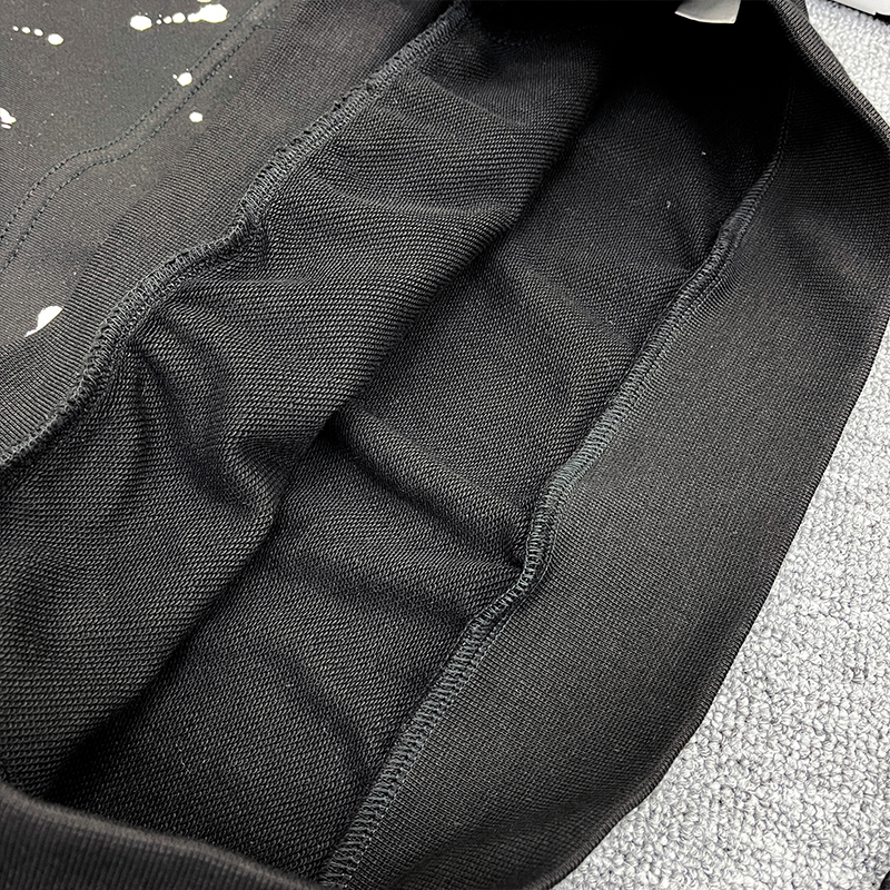 Custom Puff Print Hoodie Gallery Casual Flared Jogger Track Pants Elastic Waist Men s Stacked Sweatpants Tracksuit for Men