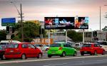 Full Color Waterproof Led Billboard Advertising , Outdoor Led Video Wall 110V /