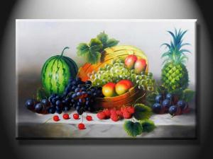 Quality GDJW1043 Beautiful Fruit Indoor Ornament Paint Handmade Oil Painting wholesale