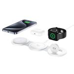 3 Fold 20W Wireless Charging Station With 5W/7.5W/10W/15W Magnetic Charger And