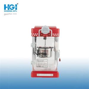 Quality Automatic Red Tabletop Mini Popcorn Maker Machine 220V 300W Portable wholesale