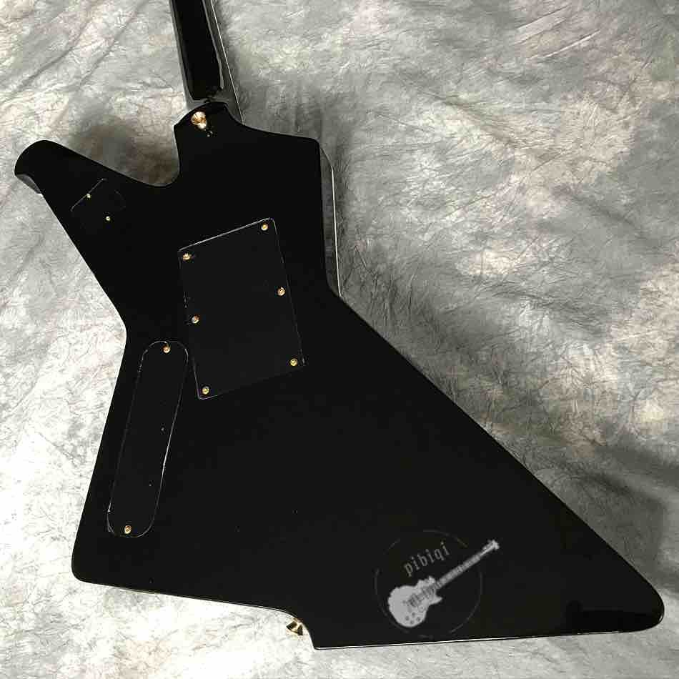 Custom High Gloss Black Destroyer Duplex Tremolo System Electric Guitar in Black or Sunburst