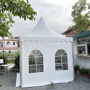 Quality Double PVC Outdoor Stainless Pagoda Event Tent With Aluminum Frame wholesale