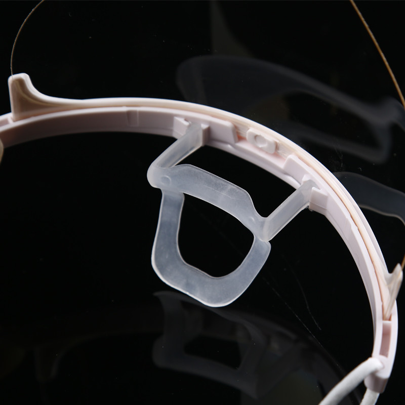 Reusable Sanitary Transparent Plastic Mouth Cover