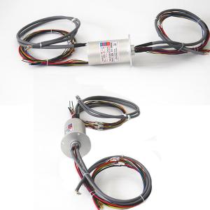 Quality 360° Rotation Aluminum Alloy 12rpm Ethernet Rotary Joint wholesale
